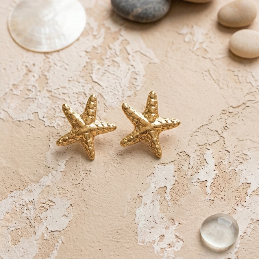 Coastline Star Studs