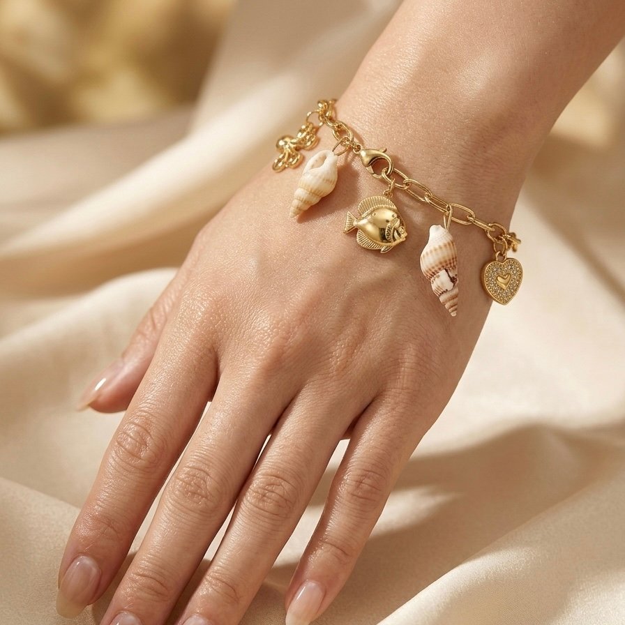 Ocean Tale Charm Bracelet - Image 2