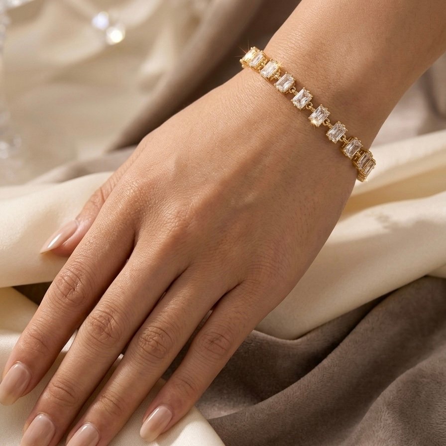 Celeste Crystal Bracelet - Image 2