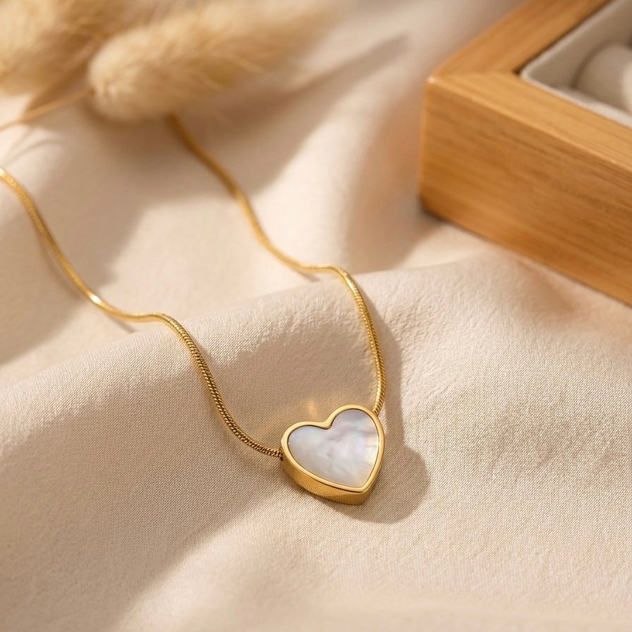 Luna Heart Necklace